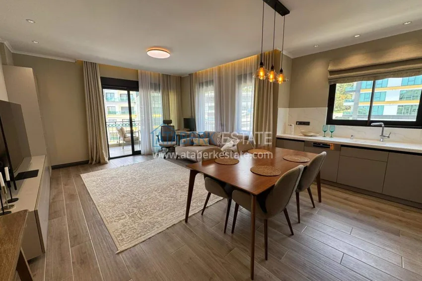 Purchase  Designer 2+1 apartment with sea view in Kargicak - from owner, 300 meters to the beach 11 