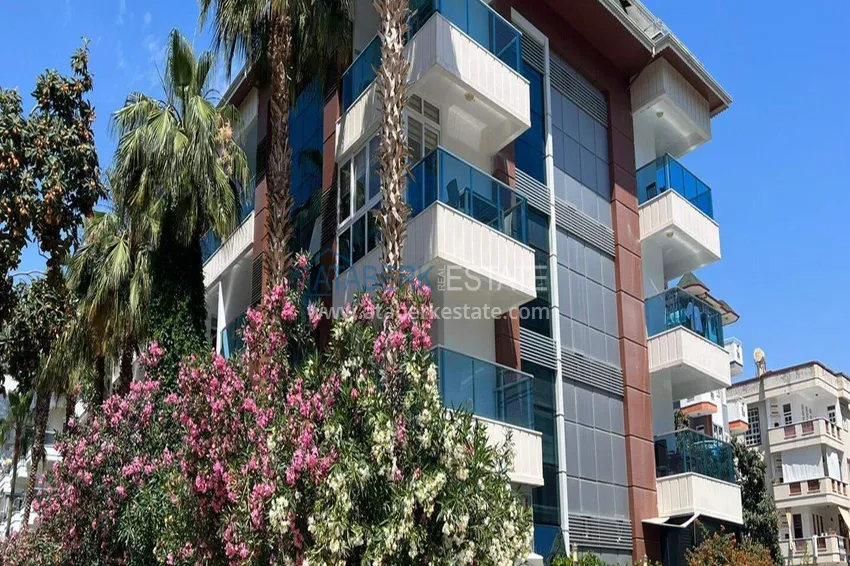 Furnished 1+1 apartment near Cleopatra beach - 300 m to the sea, Alanya center 1 