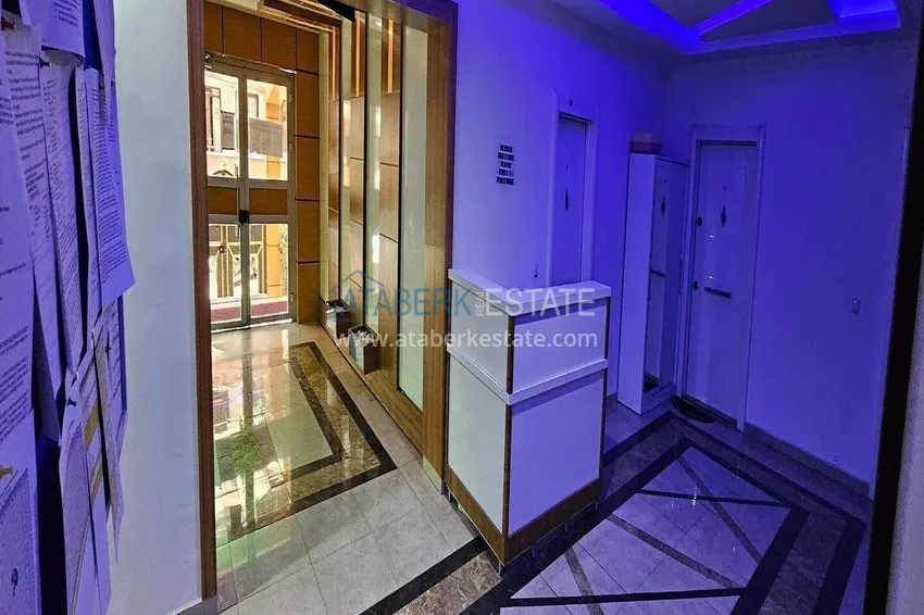 Furnished 1+1 apartment near Cleopatra beach - 300 m to the sea, Alanya center 8 