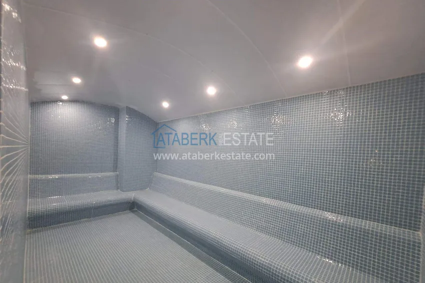 Apartment 1+1 in the center of Mahmutlar — furnished in a comfort-class complex 10 