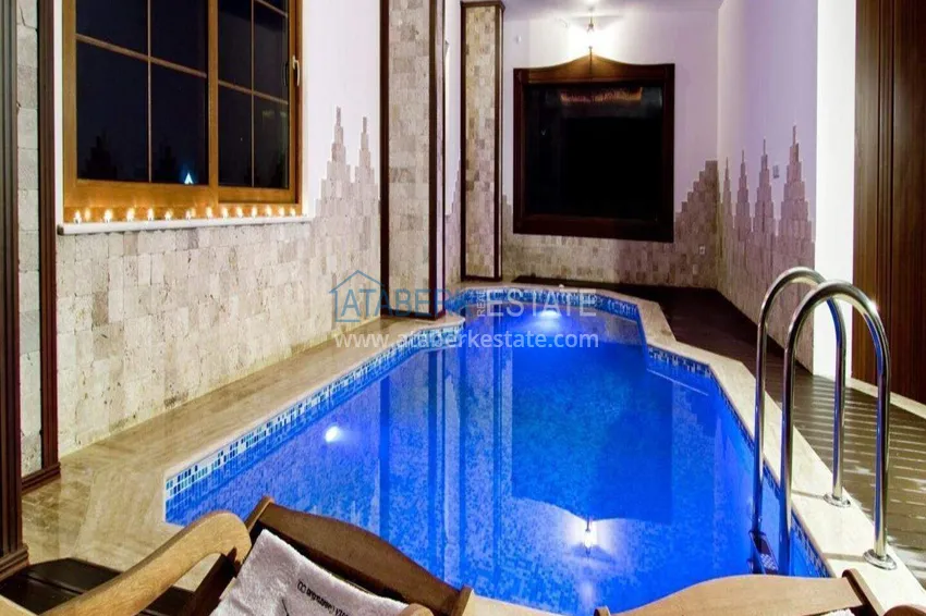 2+1 apartment on the first line in Alanya, Kestel district — furnished and with sea views 14