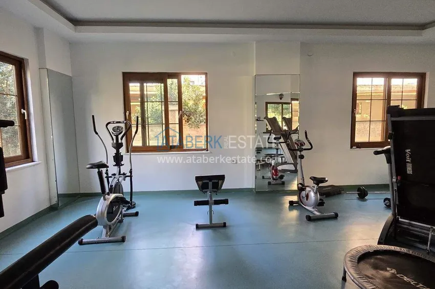 2+1 apartment on the first line in Alanya, Kestel district — furnished and with sea views 15