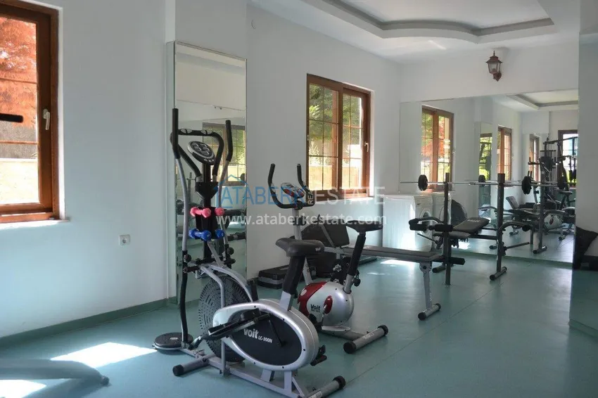 2+1 apartment on the first line in Alanya, Kestel district — furnished and with sea views 16