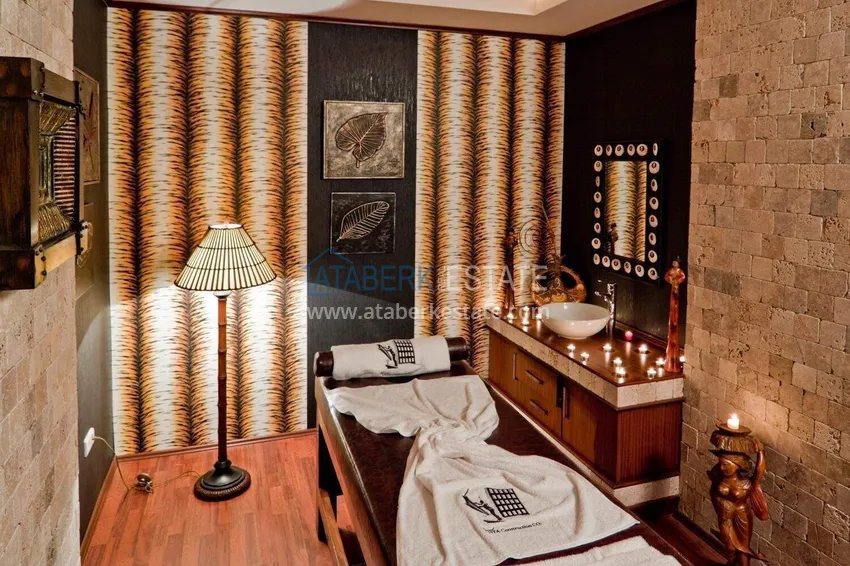 2+1 apartment on the first line in Alanya, Kestel district — furnished and with sea views 18