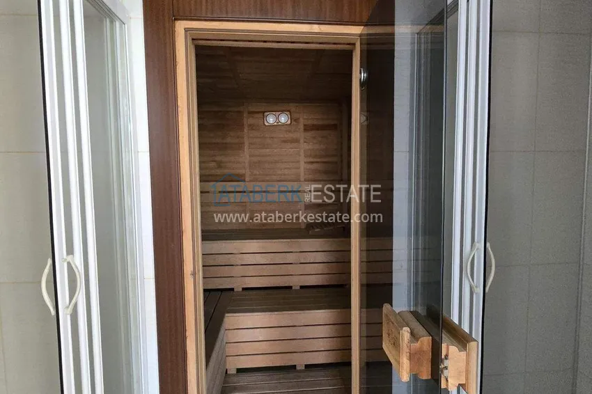 2+1 apartment on the first line in Alanya, Kestel district — furnished and with sea views 20