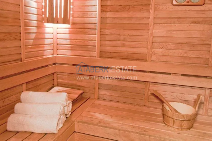 2+1 apartment on the first line in Alanya, Kestel district — furnished and with sea views 21