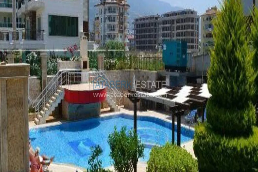 2+1 apartment on the first line in Alanya, Kestel district — furnished and with sea views 4