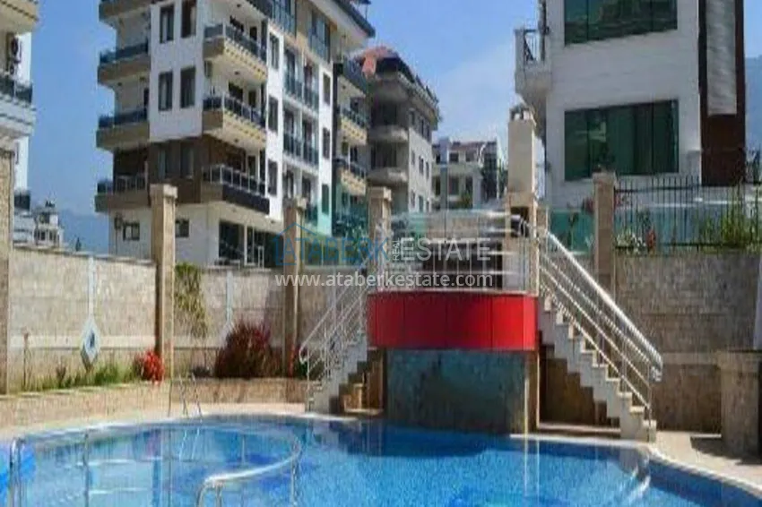 2+1 apartment on the first line in Alanya, Kestel district — furnished and with sea views 5