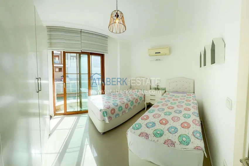 Purchase 2+1 apartment on the first line in Alanya, Kestel district — furnished and with sea views 7