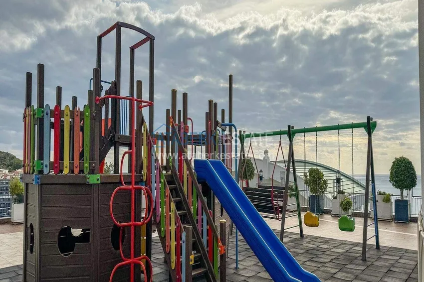 1+1 apartment with sea view in Konakli - hotel format 5 ★, short-term rent, suitable for a residence permit 12 