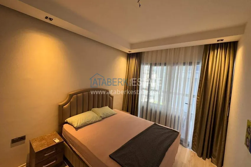 Purchase  One bedroom apartment with furniture and a glazed balcony in Mahmutlar, Alanya 11 
