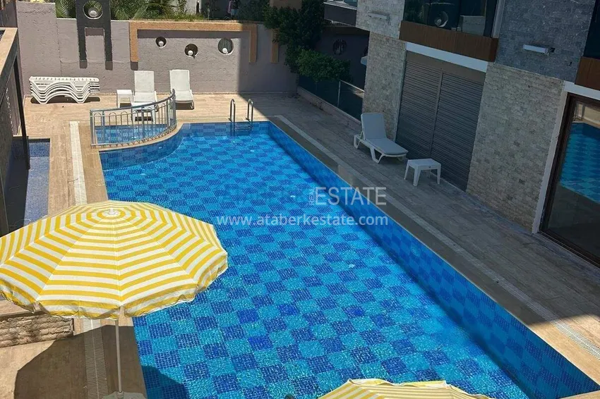 Purchase  1+1 furnished apartment in a modern complex, Kestel district — Alanya 11 