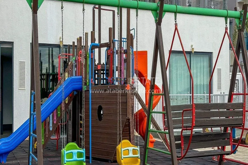 1+1 apartment with sea view in Konakli - hotel format 5 ★, short-term rent, suitable for a residence permit 13 