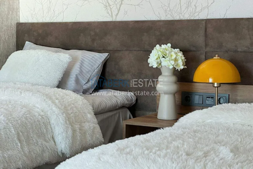 Purchase 1+1 apartment with sea view in Konakli - hotel format 5 ★, short-term rent, suitable for a residence permit 12 