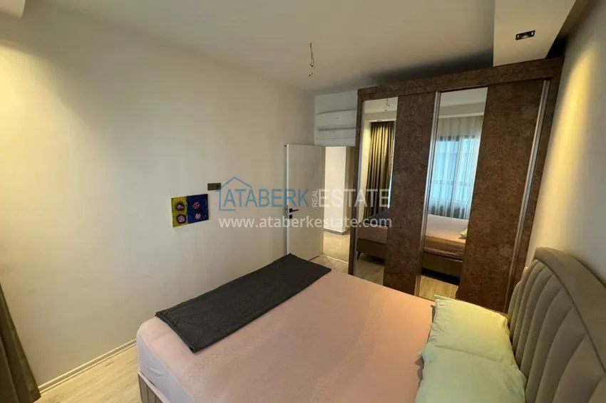 Purchase  One bedroom apartment with furniture and a glazed balcony in Mahmutlar, Alanya 13 