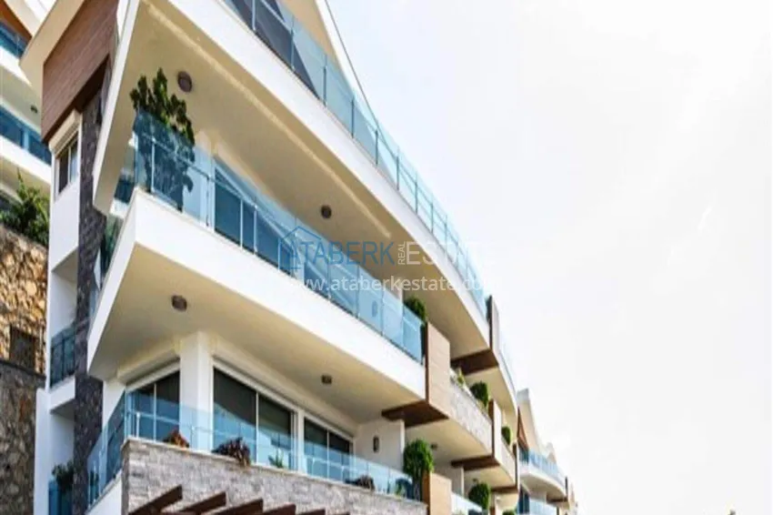 1+1 apartment with sea view in Konakli - hotel format 5 ★, short-term rent, suitable for a residence permit 15 