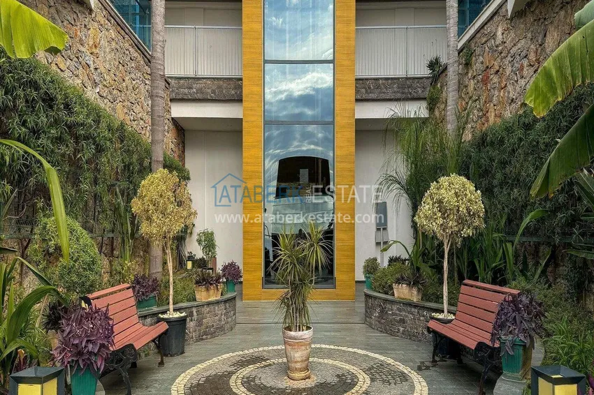 1+1 apartment with sea view in Konakli - hotel format 5 ★, short-term rent, suitable for a residence permit 18 