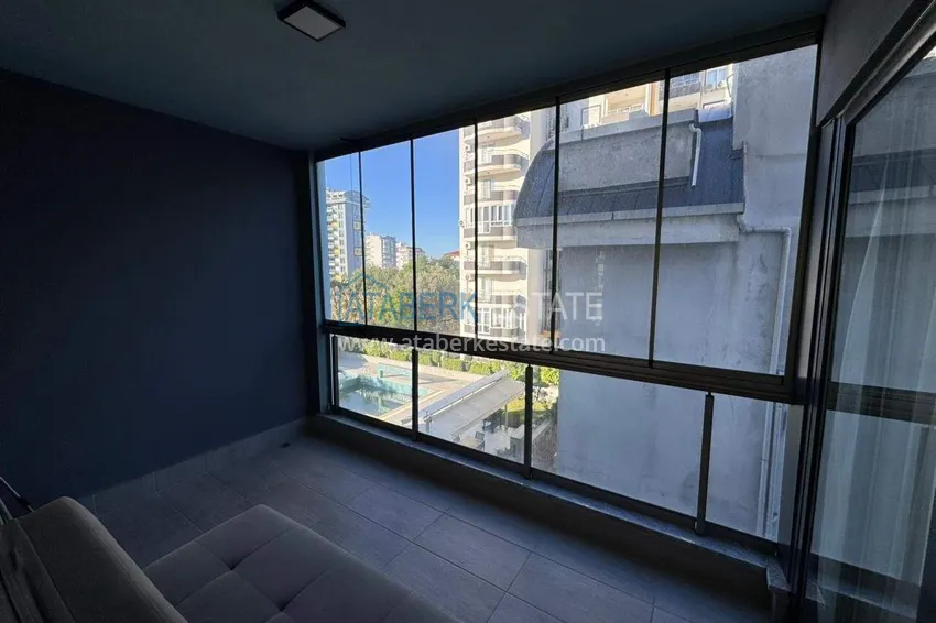 Purchase  One bedroom apartment with furniture and a glazed balcony in Mahmutlar, Alanya 17 