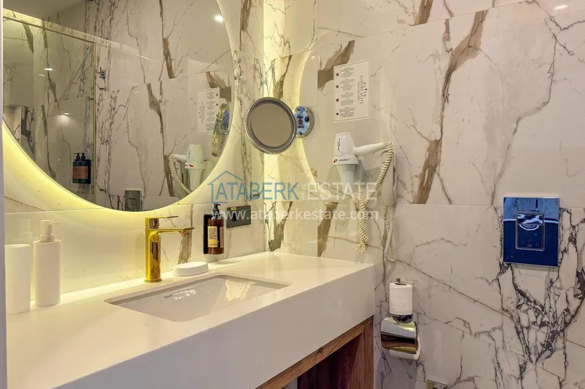 Purchase 1+1 apartment with sea view in Konakli - hotel format 5 ★, short-term rent, suitable for a residence permit 17 