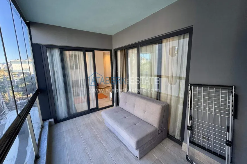 Purchase  One bedroom apartment with furniture and a glazed balcony in Mahmutlar, Alanya 18 
