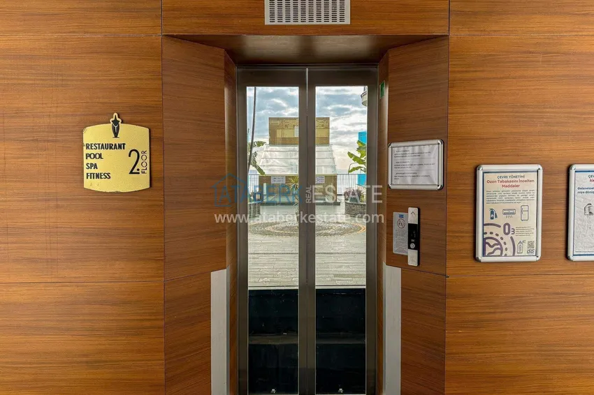 1+1 apartment with sea view in Konakli - hotel format 5 ★, short-term rent, suitable for a residence permit 27 