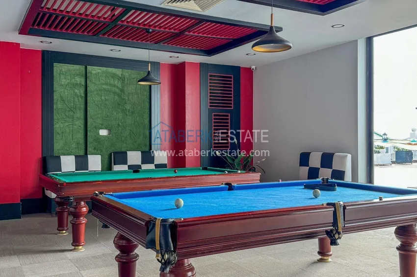 1+1 apartment with sea view in Konakli - hotel format 5 ★, short-term rent, suitable for a residence permit 28 