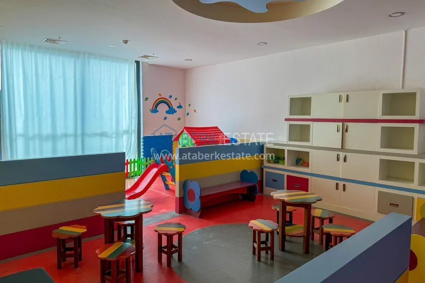 1+1 apartment with sea view in Konakli - hotel format 5 ★, short-term rent, suitable for a residence permit 30 