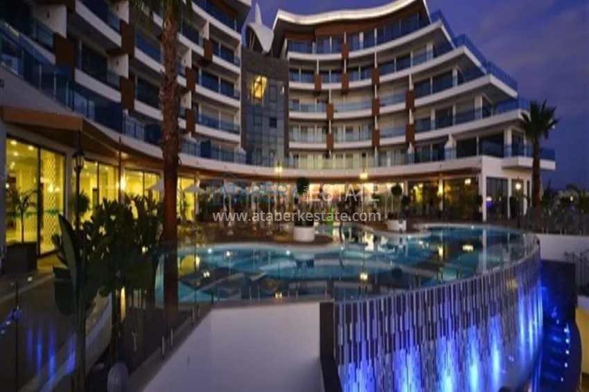 1+1 apartment with sea view in Konakli - hotel format 5 ★, short-term rent, suitable for a residence permit 4 