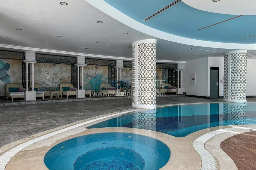 1+1 apartment with sea view in Konakli - hotel format 5 ★, short-term rent, suitable for a residence permit 34 