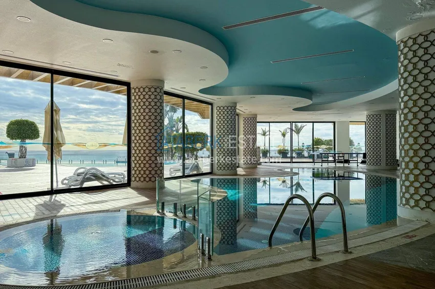 1+1 apartment with sea view in Konakli - hotel format 5 ★, short-term rent, suitable for a residence permit 35 