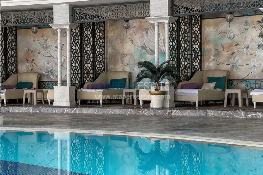 1+1 apartment with sea view in Konakli - hotel format 5 ★, short-term rent, suitable for a residence permit 36 