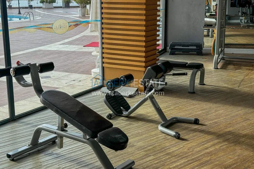 1+1 apartment with sea view in Konakli - hotel format 5 ★, short-term rent, suitable for a residence permit 40 