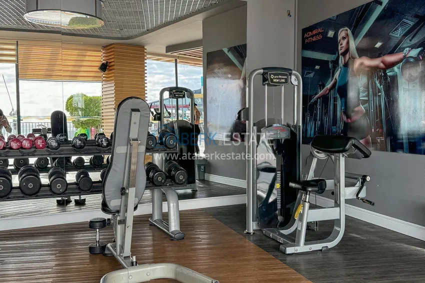 1+1 apartment with sea view in Konakli - hotel format 5 ★, short-term rent, suitable for a residence permit 41 