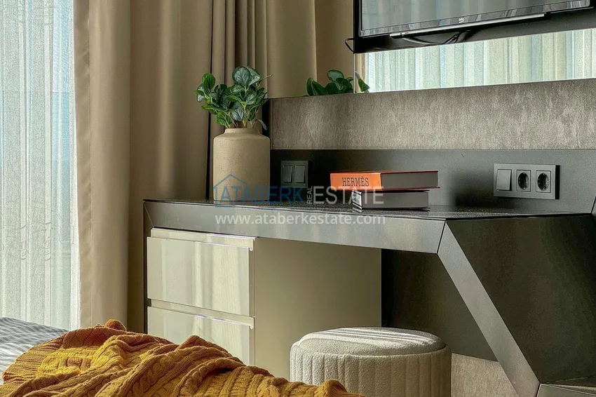 Purchase 1+1 apartment with sea view in Konakli - hotel format 5 ★, short-term rent, suitable for a residence permit 4 