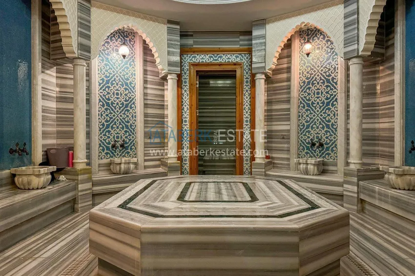 1+1 apartment with sea view in Konakli - hotel format 5 ★, short-term rent, suitable for a residence permit 51 