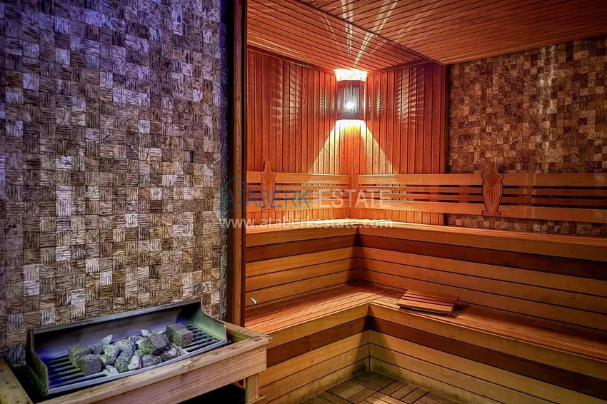 1+1 apartment with sea view in Konakli - hotel format 5 ★, short-term rent, suitable for a residence permit 54 