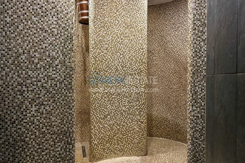 1+1 apartment with sea view in Konakli - hotel format 5 ★, short-term rent, suitable for a residence permit 55 