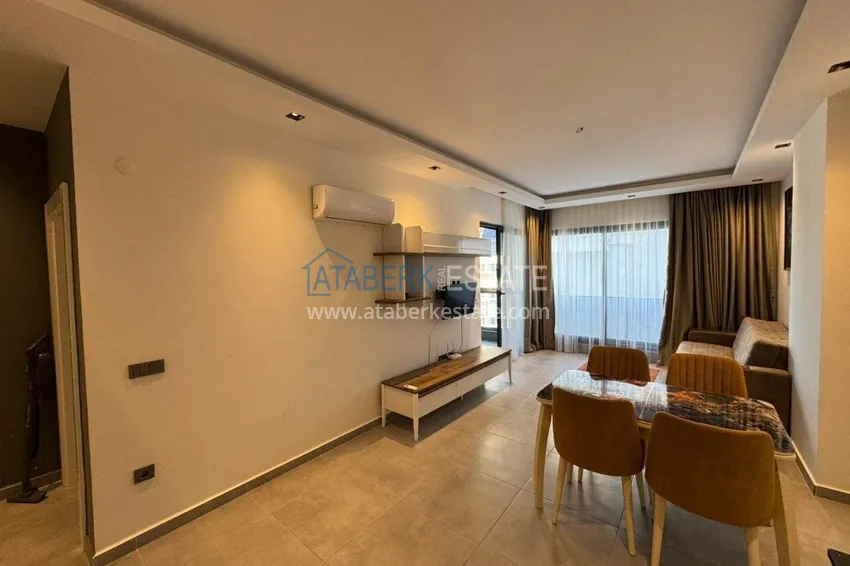 Purchase  One bedroom apartment with furniture and a glazed balcony in Mahmutlar, Alanya 7 