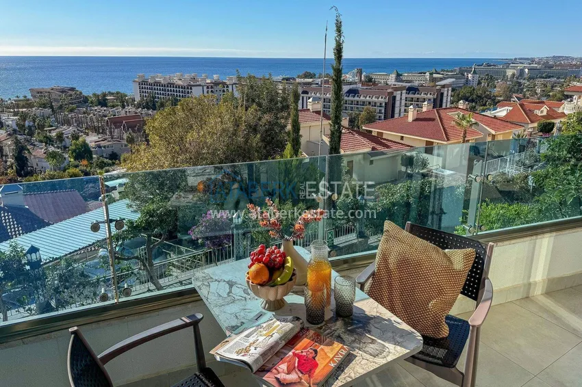 Purchase 1+1 apartment with sea view in Konakli - hotel format 5 ★, short-term rent, suitable for a residence permit 7 