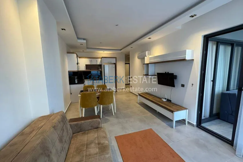 Purchase  One bedroom apartment with furniture and a glazed balcony in Mahmutlar, Alanya 9 