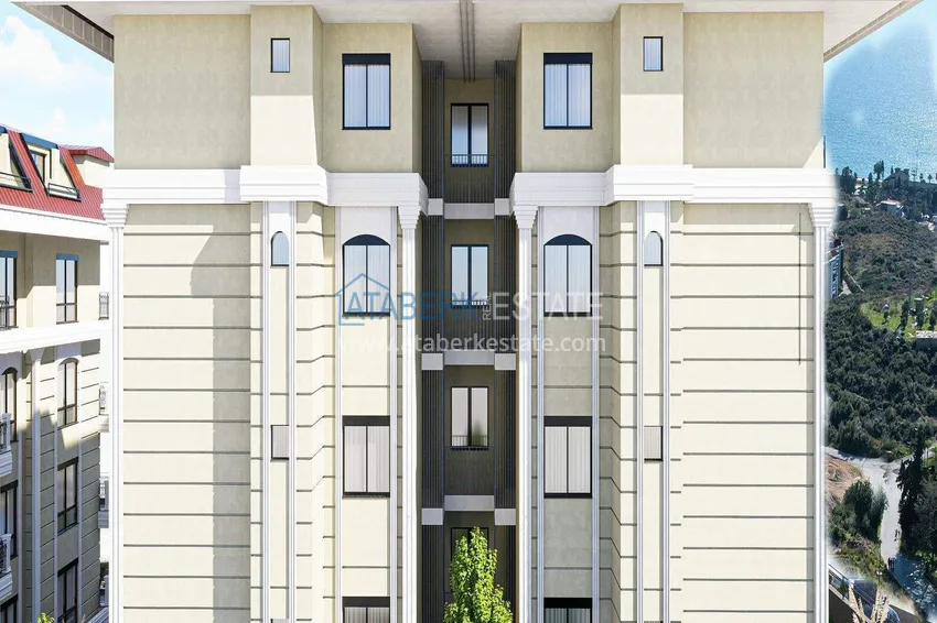 Apartments from a developer with sea views in Kestel — a prestigious complex under construction 16