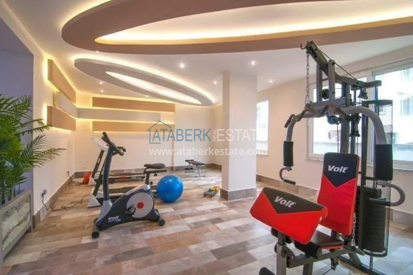 2+1 apartment in Alanya, Kestel district — furnished and with sea views 18 