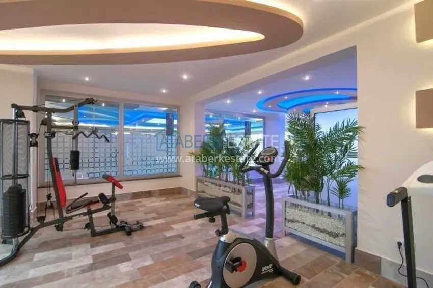 2+1 apartment in Alanya, Kestel district — furnished and with sea views 19 