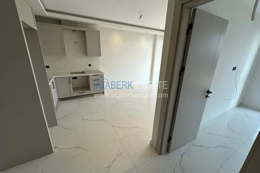 Purchase  Apartment 1+1 with sea view on the first line in Kestel - 47 m², unfurnished, premium complex 2 