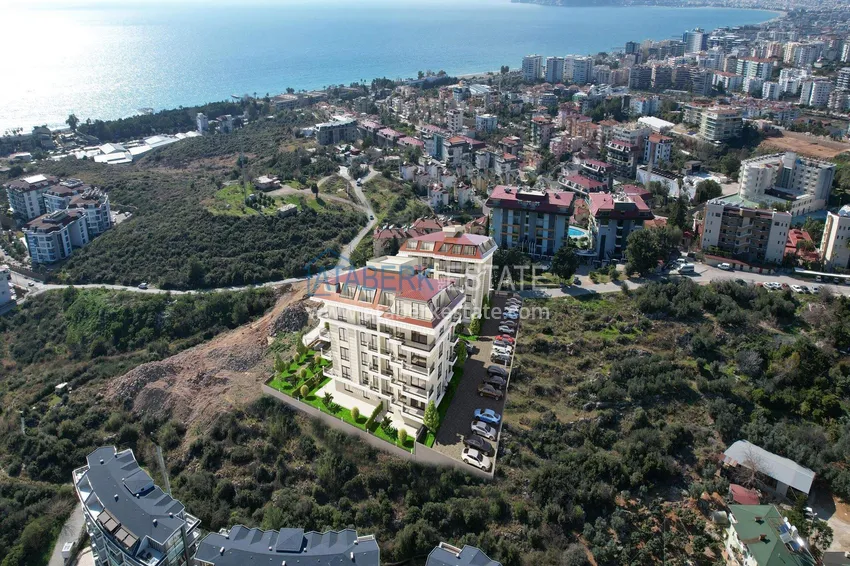 Apartments from a developer with sea views in Kestel — a prestigious complex under construction 2