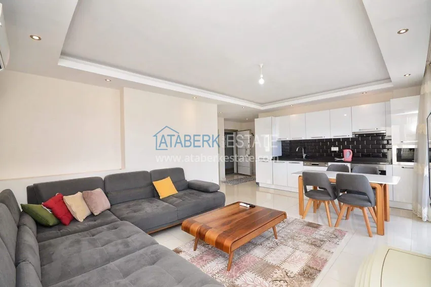 Purchase 2+1 apartment in Alanya, Kestel district — furnished and with sea views 3 