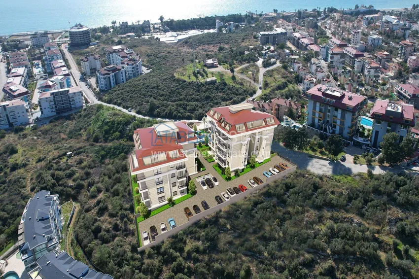 Apartments from a developer with sea views in Kestel — a prestigious complex under construction 3