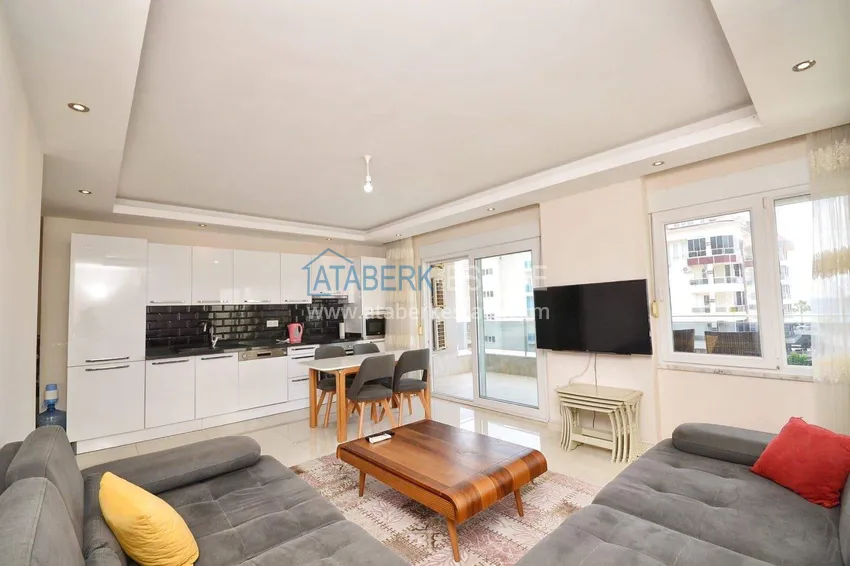 Purchase 2+1 apartment in Alanya, Kestel district — furnished and with sea views 4 