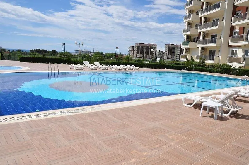 Apartment 1+1 in Avsallar — furniture, glazed balcony and sea view 7 