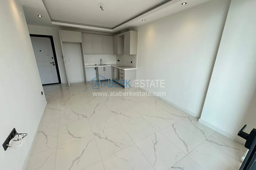 Purchase  Apartment 1+1 with sea view on the first line in Kestel - 47 m², unfurnished, premium complex 5 